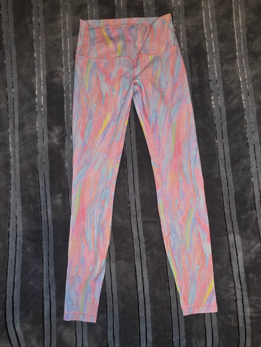 Lululemon Wunder Train High-Rise leggings - Prism Marble Multi Size 8 28"